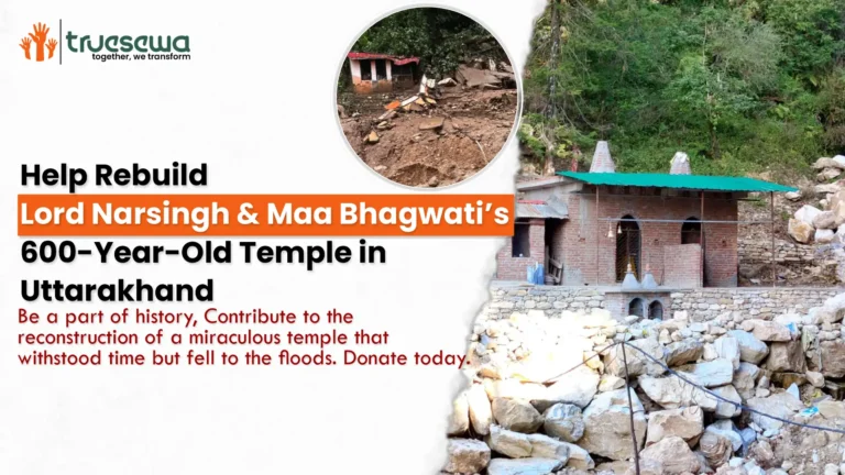 Help Rebuild Lord Narsingh & Maa Bhagwati’s 600-Year…