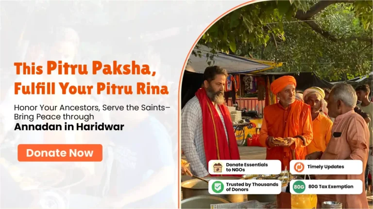 Pitru Paksha 2025 – Donate Food in Haridwar & Honor