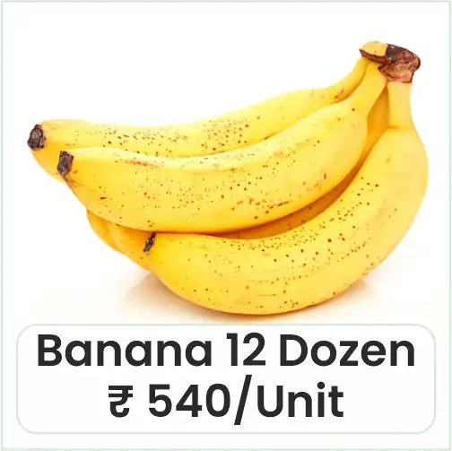 Banana 12 Dozen