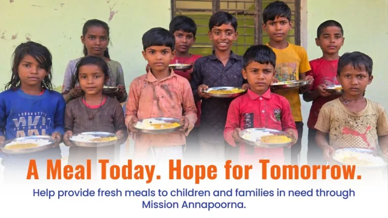 Mission Annapoorna: Ensuring No One Sleeps Hungry
